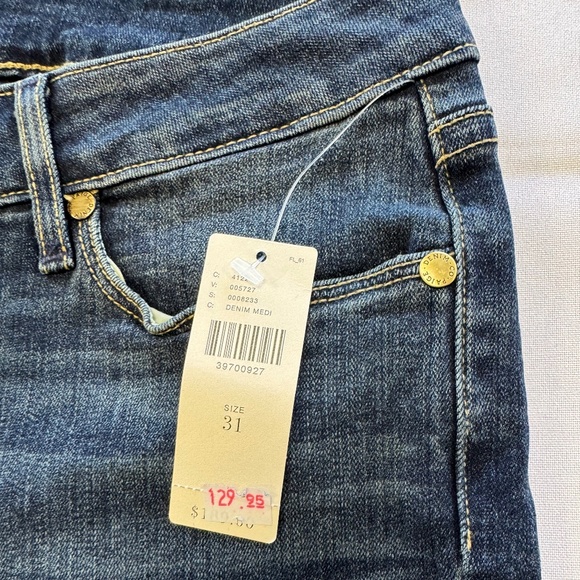PAIGE Verdugo Ankle Mid-Rise Ultra Skinny Blue Jeans Size 31 - Picture 6 of 14